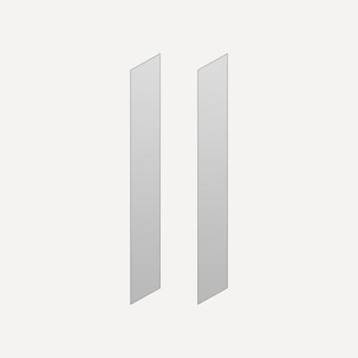 Robern Cabinet Side Kits, 6" x 40" x 2/25", Surface-Mount, For M Series Reserve Cabinets