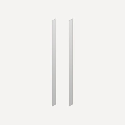 Robern Cabinet Side Kits, 6" x 40" x 2/25", Semi-Recessed, For M Series Reserve Cabinets