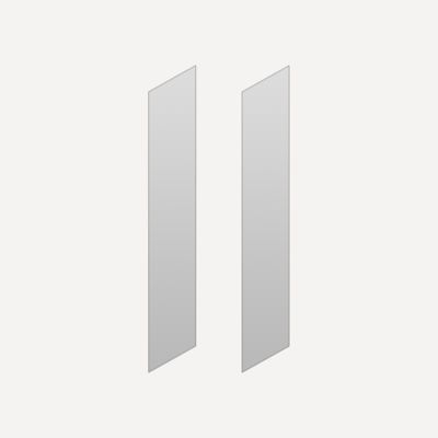 Robern R3 Cabinet Side Kits, 4" x 20" x 2/25", Surface-Mount, For R3 Series Cabinets