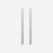 Robern Cabinet Side Kits, 6" x 27" x 2/25", Semi-Recessed, For Uplift Tech Cabinets