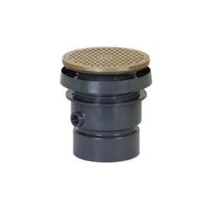 Sioux Chief 834-4PNR FinishLine On-Grade Cleanout, Round