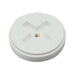 Sioux Chief 878-30 Slotted Flush Plug With Threaded Brass Insert, Fits Pipe Size: 3 in, 3 in Dia x 7/8 in THK Plug