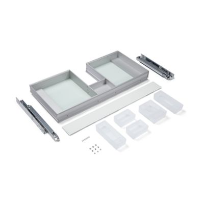 Robern Cartesian Drawer Insert, 34-3/16" x 3-3/4" x 15-3/8", Plumbing Drawer, Use in 36" Drawer
