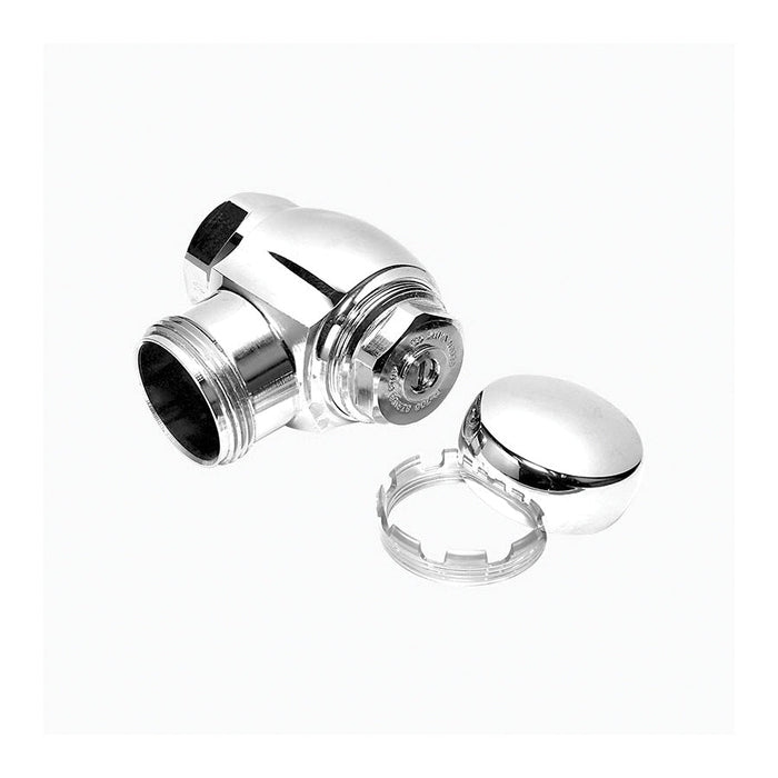 Sloan Valve Company 3308384 Bak-Chek Screwdriver Angle Stop With Vandal-Resistant Cap, NPTF Connection, Chrome