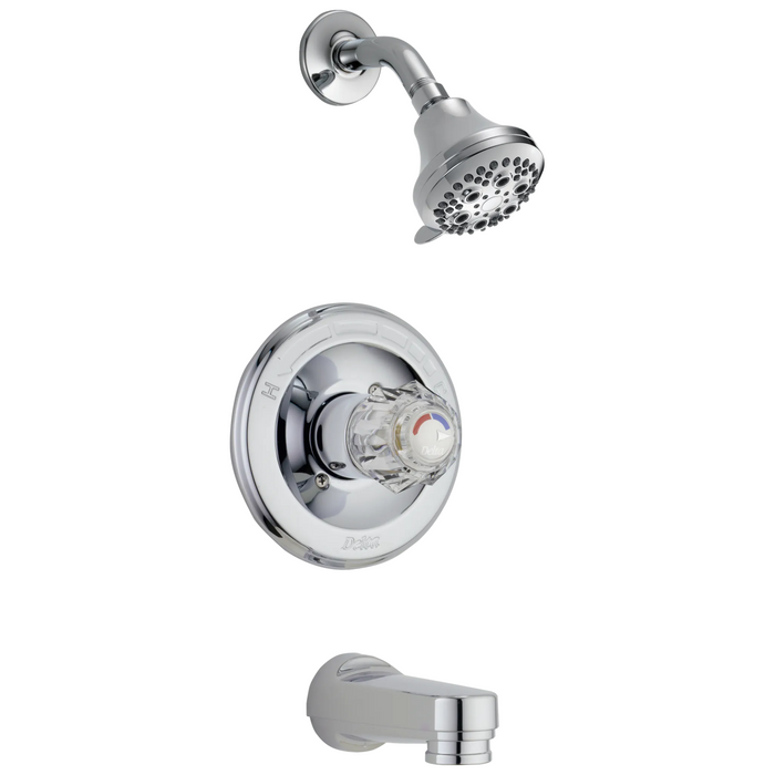 Delta Classic T13422 Monitor 13 Series Tub & Shower Trim - Chrome