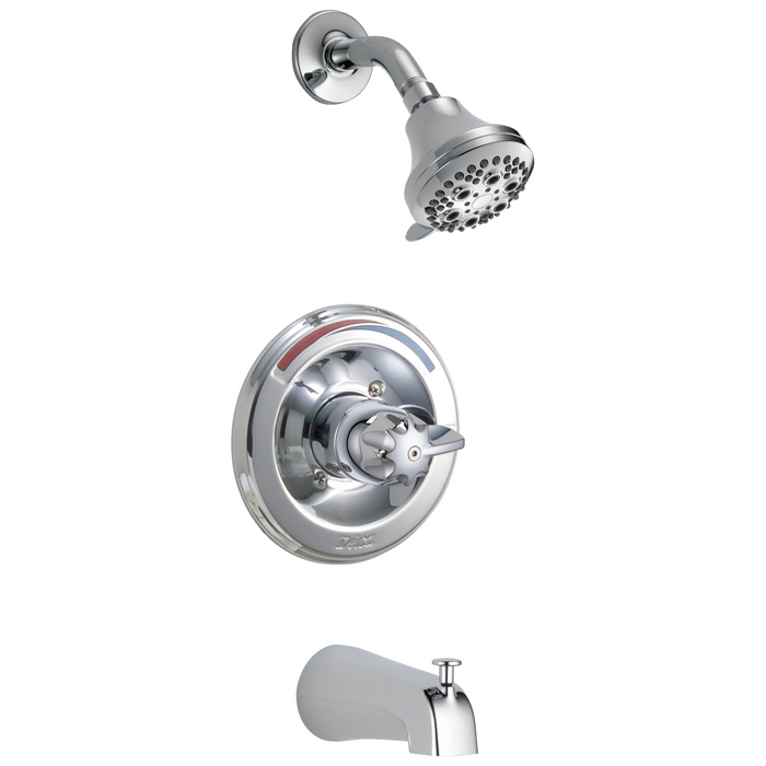Commercial HDF T13490 Monitor(R) 13 Series Tub and Shower Trim - Chrome