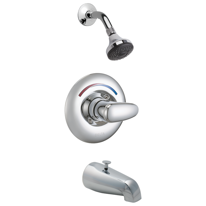 Commercial T13H T13H232 Universal Tub and Shower Trim - Chrome