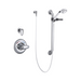 Commercial T13H T13H302 Universal Dual Shower Trim Diverter Hand Shower and Grab Bar - Chrome
