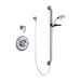 Commercial T13H T13H382 Universal Dual Shower Trim Diverter Hand Shower and Grab Bar - Chrome