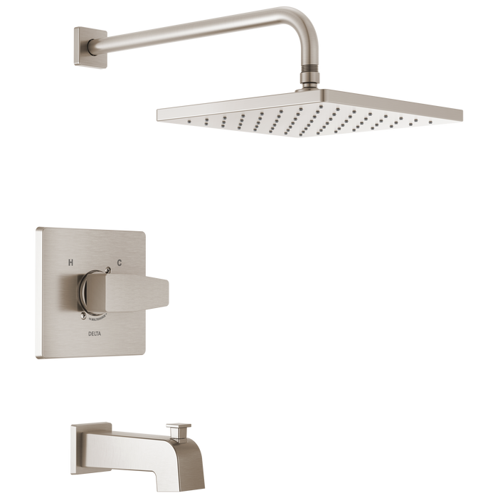 Delta Modern T14468 Monitor 14 Series Tub & Shower Trim - Spotshield Brushed Nickel
