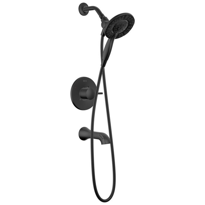Delta Albion T144855 Monitor 14 Series Tub and Shower Trim Only with In2ition Hand Shower