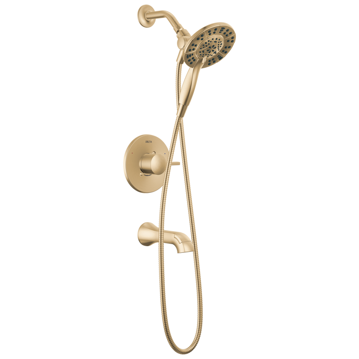 Delta Albion T144855 Monitor 14 Series Tub and Shower Trim Only with In2ition Hand Shower