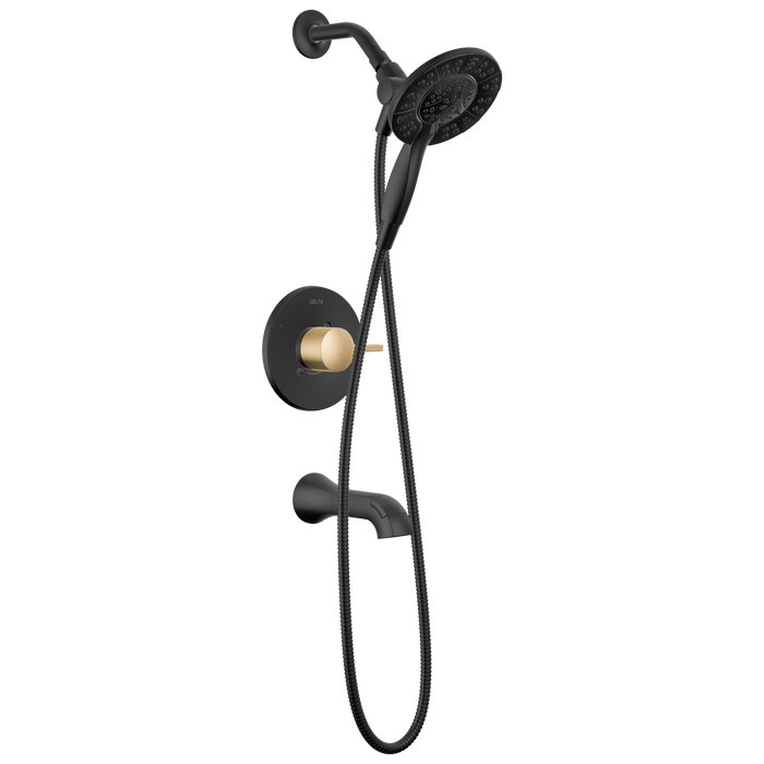 Delta Albion T144855 Monitor 14 Series Tub and Shower Trim Only with In2ition Hand Shower