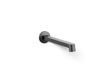 KOHLER Components Wall-mount bathroom sink faucet spout with Row design, 1.2 gpm