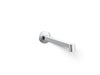 KOHLER Components Wall-mount bathroom sink faucet spout with Row design, 1.2 gpm