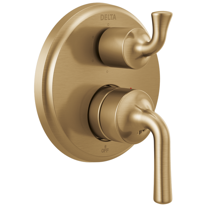 Delta Kayra T24933 Two-Handle Monitor 14 Series Valve Trim with 6-Setting Integrated Diverter