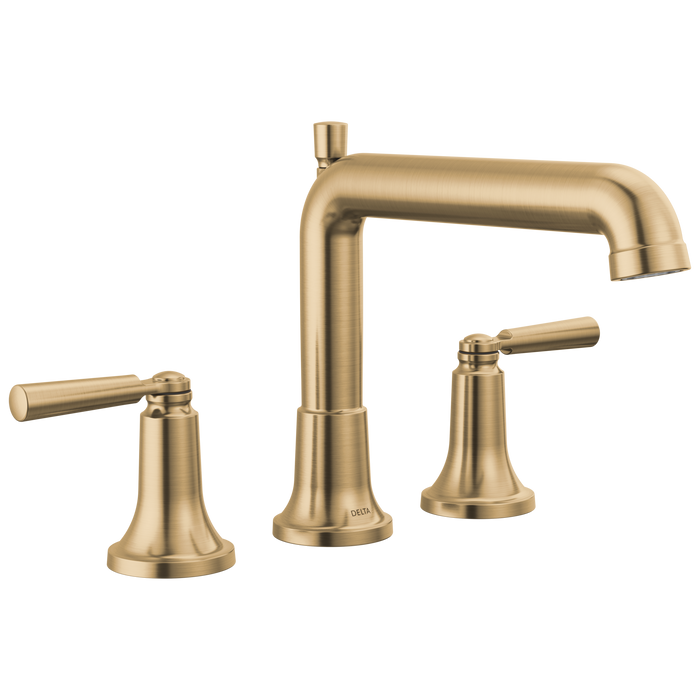 Delta Saylor T2736 Roman Tub Trim - Champagne Bronze