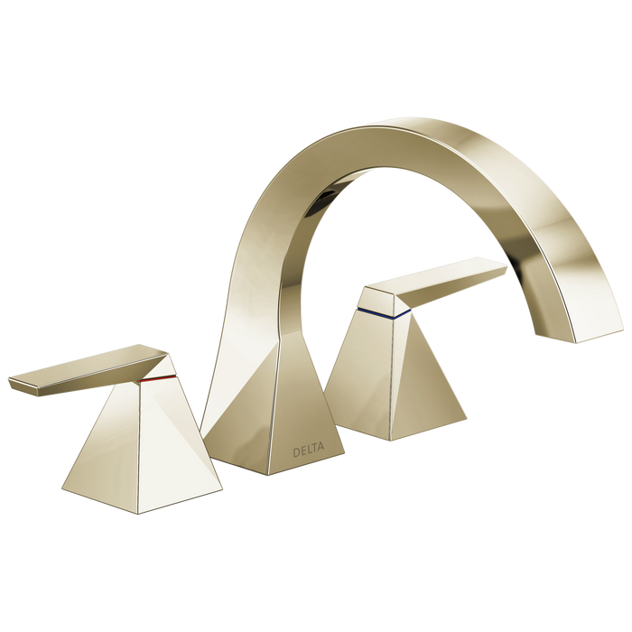 Delta Trillian T2743 Two-Handle Roman Tub Trim