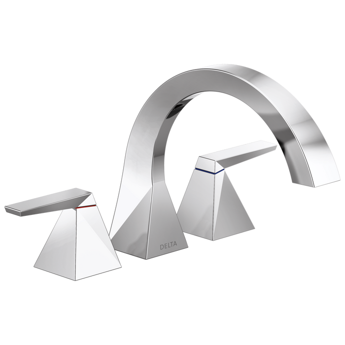Delta Trillian T2743 Two-Handle Roman Tub Trim