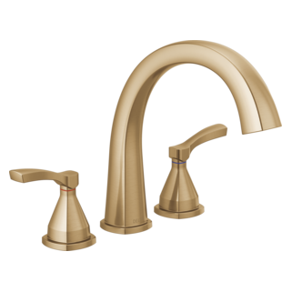 Delta Stryke: Three Hole Roman Tub Trim