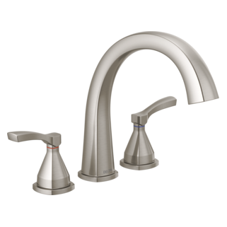 Delta Stryke: Three Hole Roman Tub Trim