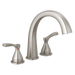Delta Stryke: Three Hole Roman Tub Trim