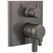 Delta Pivotal T27899 17 Series Integrated Diverter Trim - 3 Function Diverter - Lumicoat Black Stainless