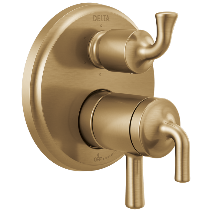 Delta Kayra T27933 Two-Handle Monitor 17 Series Valve Trim with 3 Or 6-Setting Diverter