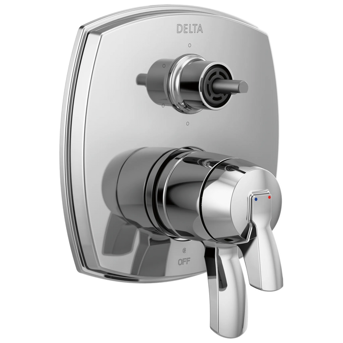 Delta Stryke T27976 17 Series Integrated Diverter Trim with Six Function Diverter Less Diverter Handle