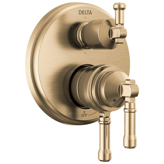 Delta Broderick T27984 17 Series Integrated Diverter Trim 6-Setting