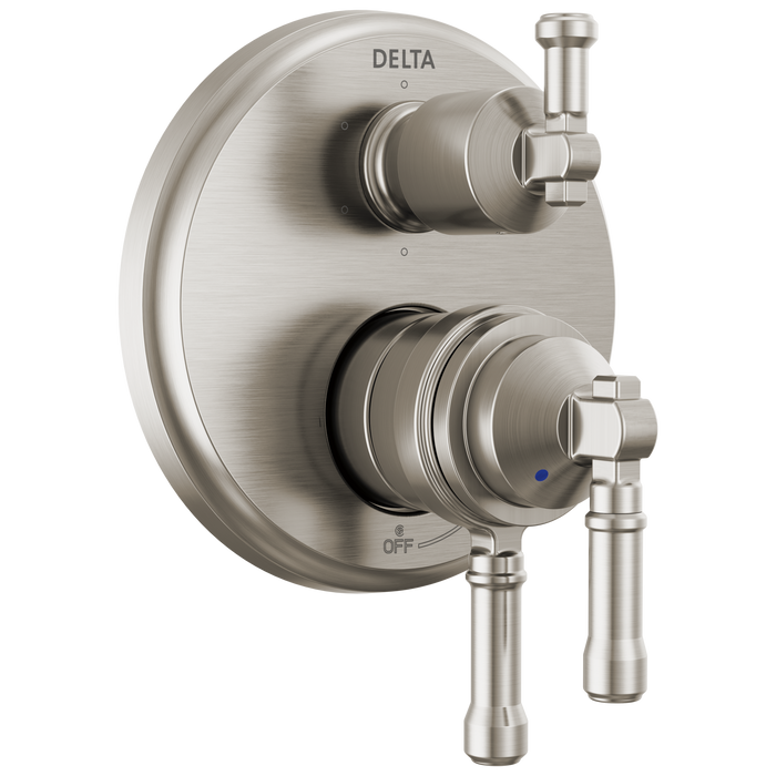 Delta Broderick T27984 17 Series Integrated Diverter Trim 6-Setting
