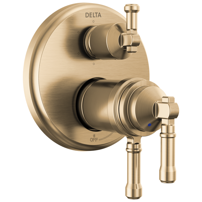Delta Broderick T27T984 17T Series Integrated Diverter Trim 6-Setting