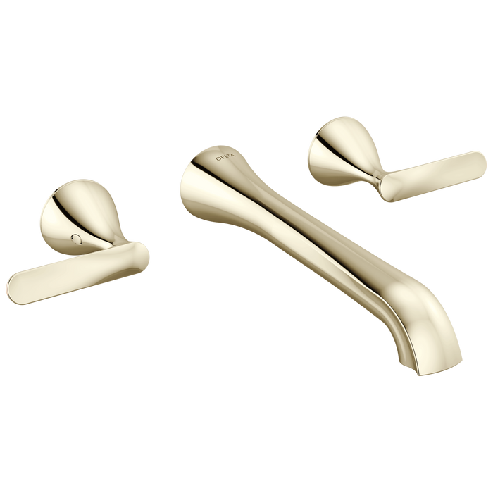 Delta Bonacci T3545LF Two Handle Wall Mount Bathroom Faucet