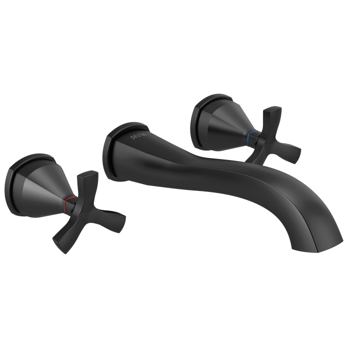 Delta Stryke T35766LF Wall Mounted Lav - Matte Black