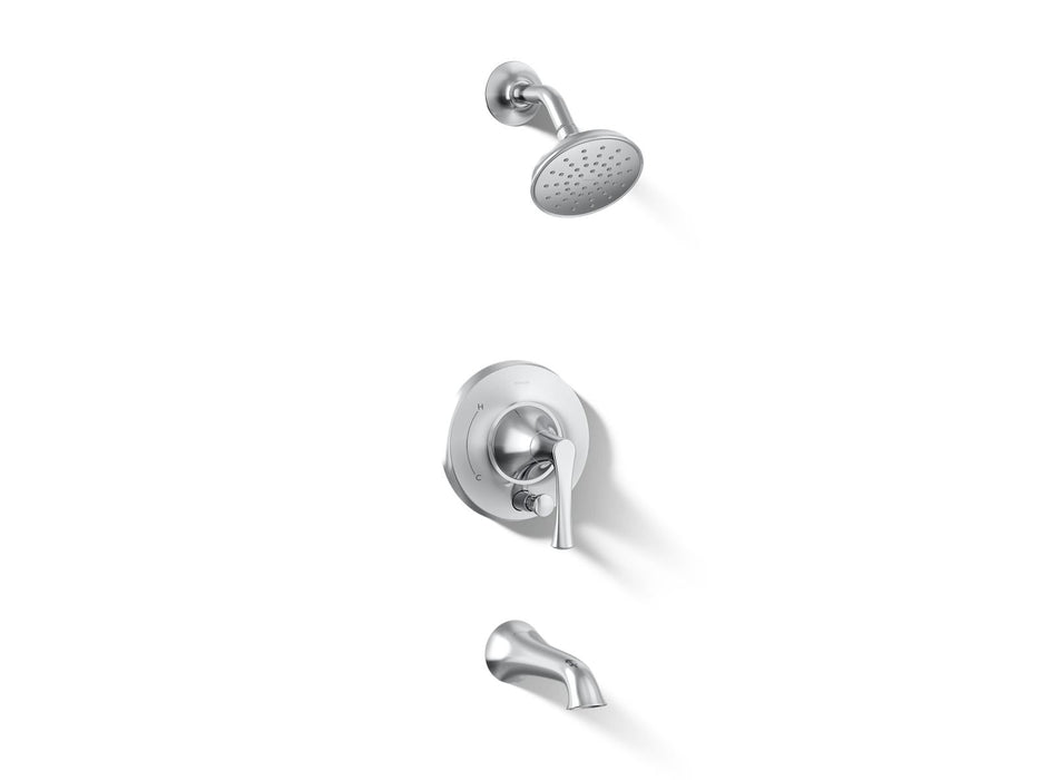 KOHLER K-T35944-4G Buckley Rite-Temp bath and shower trim kit with push-button diverter, 1.75 gpm