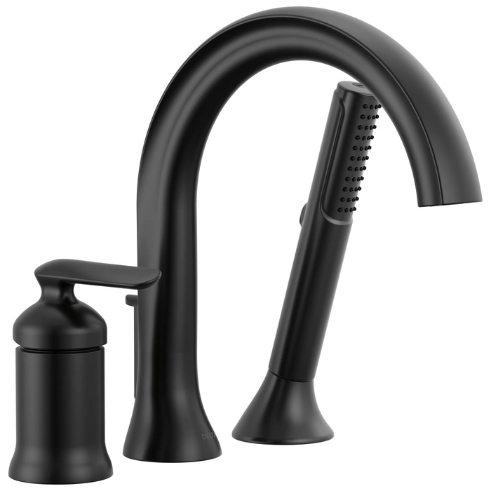 Delta Bonacci T3745 Three Hole Roman Tub Trim with Hand Shower