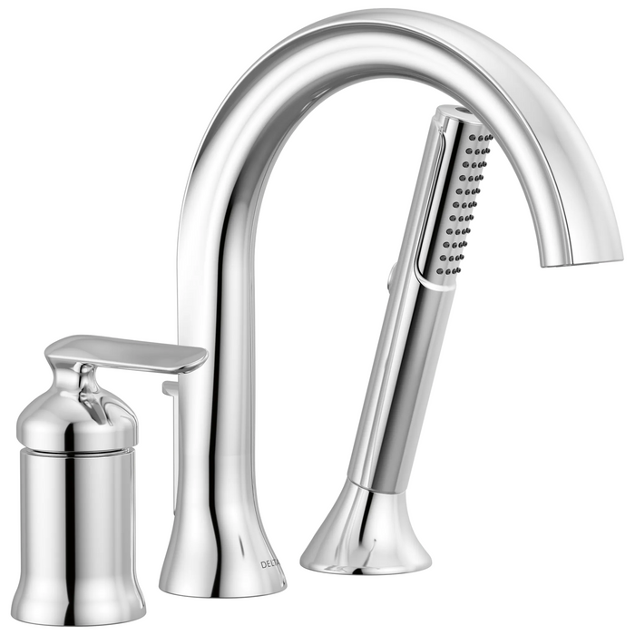 Delta Bonacci T3745 Three Hole Roman Tub Trim with Hand Shower