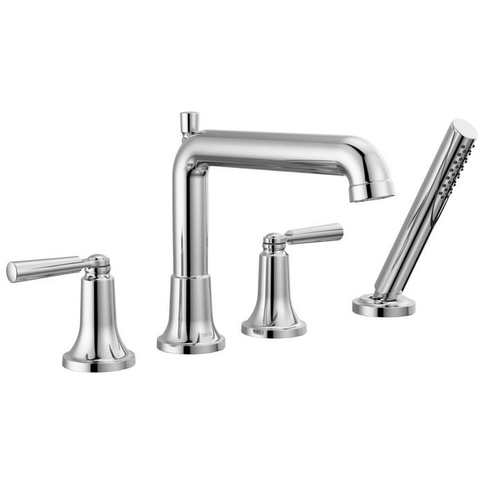 Delta Saylor T4736 Roman Tub Trim with Hand Shower - Chrome