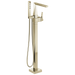 Delta Trillian T4743 Single Handle Floor Mount Tub Filler Trim