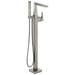 Delta Trillian T4743 Single Handle Floor Mount Tub Filler Trim