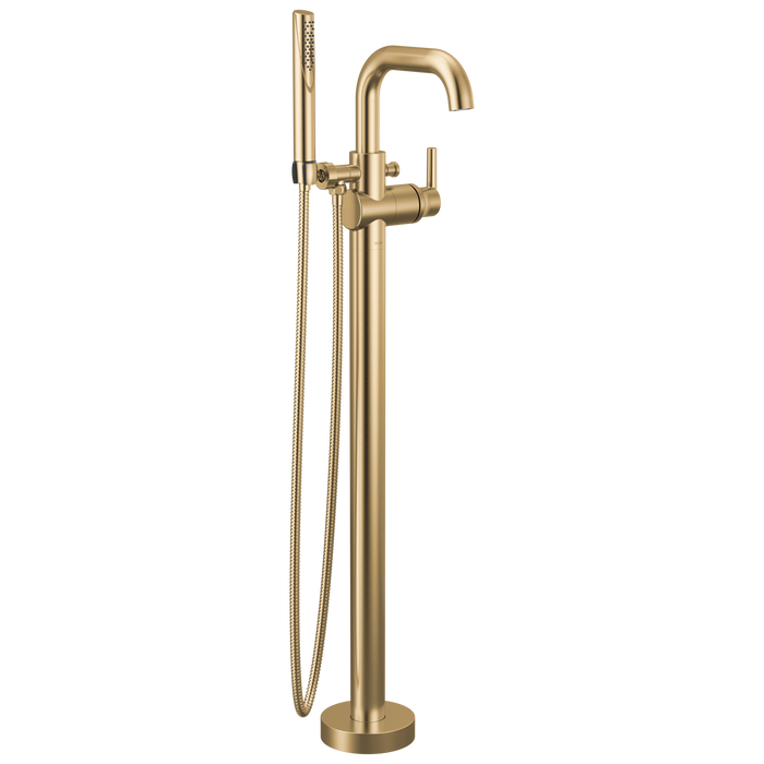 Delta Trinsic T4754 Floor Mount Tub Filler