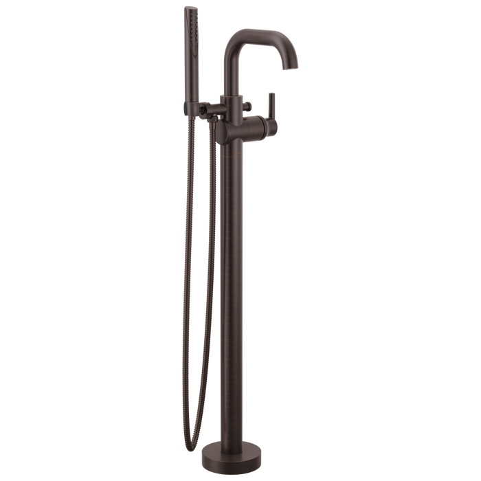 Delta Trinsic T4754 Floor Mount Tub Filler
