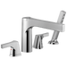 Delta Delta Zura: Roman Tub with Hand Shower Trim