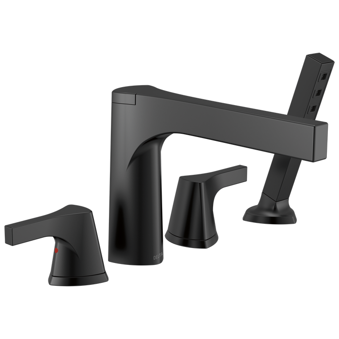 4-hole Roman Tub with Handshower Trim