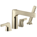 Delta Delta Zura: Roman Tub with Hand Shower Trim