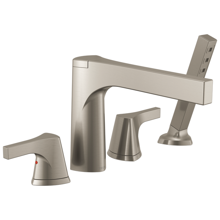 Delta Delta Zura: Roman Tub with Hand Shower Trim