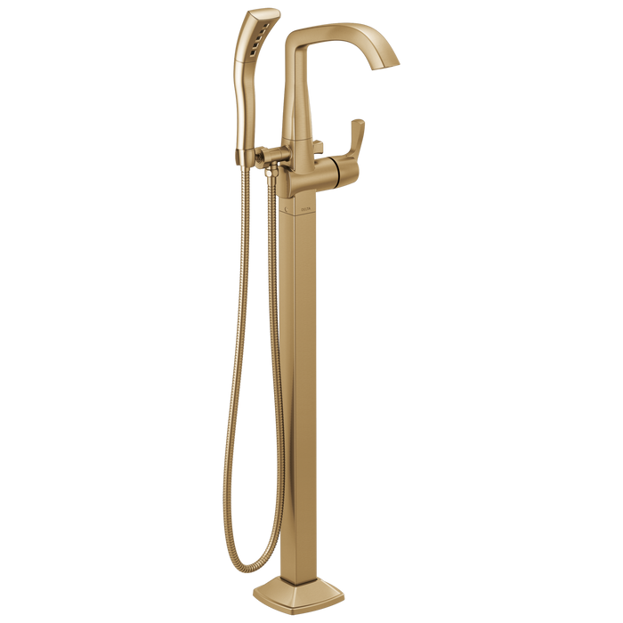 Delta Stryke T47776 Floor Mount Tub Filler Trim