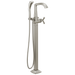Delta Stryke T47766 Floor Mount Tub Filler Trim - Lumicoat Stainless