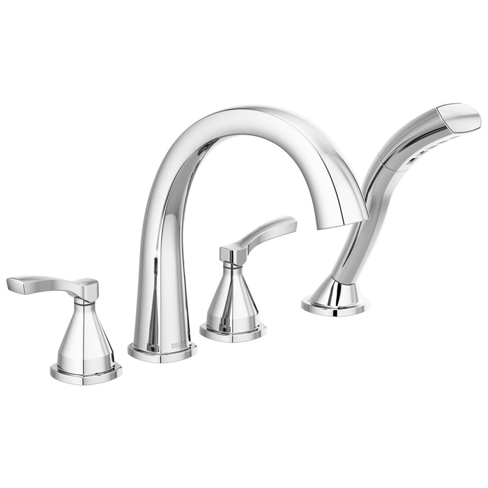 Delta Stryke T4777 Roman Tub Trim with Hand Shower