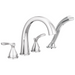 Delta Stryke T4777 Roman Tub Trim with Hand Shower